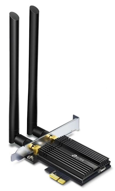 TP-Link Archer TX50E Trådlöst Nätverkskort i gruppen COMPUTERTILBEHØR / Netværk / Netværkskort / PCI Express Wireless hos TP E-commerce Nordic AB (38-89321)