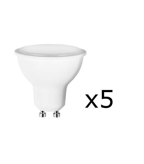 LED-lampa GU10 1W 230V 3000K 5-pack, Varmvitt i gruppen HJEMMEELEKTRONIK / Lys / LED lamper hos TP E-commerce Nordic AB (38-89339-PKT05)