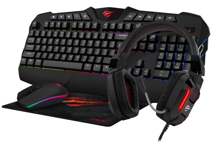 Havit KB478CM 4i1 gaming-pakke i gruppen COMPUTERTILBEHØR / GAMING / Mus hos TP E-commerce Nordic AB (38-89356)