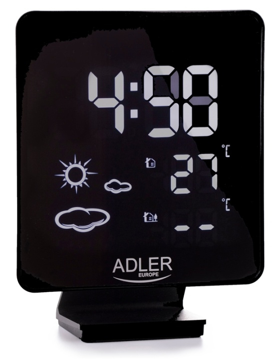 Adler AD 1176 Vejrstation med ur i gruppen HJEM, HUS & HAVE / Ventilator & Klima apparater / Termometre og vejrstationer hos TP E-commerce Nordic AB (38-89370)