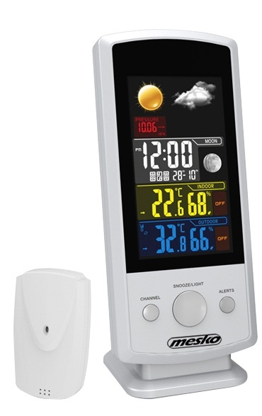 Mesko MS 1177 Väderstation i gruppen HJEM, HUS & HAVE / Ventilator & Klima apparater / Termometre og vejrstationer hos TP E-commerce Nordic AB (38-89371)