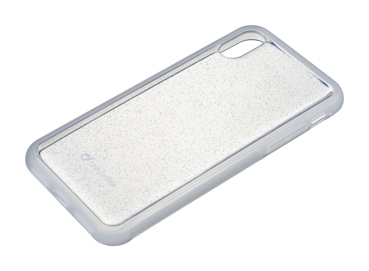 Cellularline Selfie-etui til iPhone X/XS, Glitter i gruppen SMARTPHONES & TABLETS / Mobil Beskyttelse / Apple / iPhone X/XS / Cover hos TP E-commerce Nordic AB (38-89482)