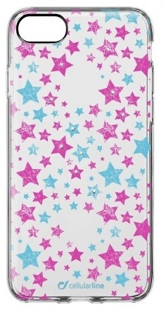 CellularLine Stars, TPU-skal til iPhone 7/8/SE (2. generation) i gruppen SMARTPHONES & TABLETS / Mobil Beskyttelse / Apple / iPhone 7 / Cover hos TP E-commerce Nordic AB (38-89522)