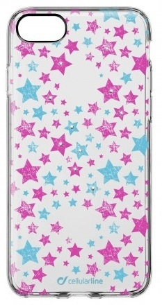 CellularLine Stars, TPU skal iPhone 7/8/SE (2. generation) i gruppen SMARTPHONES & TABLETS / Mobil Beskyttelse / Apple / iPhone 7 / Cover hos TP E-commerce Nordic AB (38-89522)