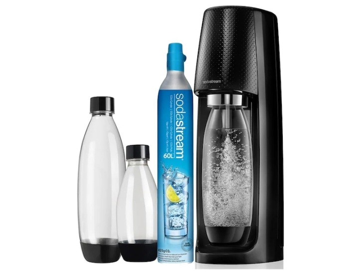 SodaStream Spirit Megapack (inkl. patron & 2x1L PET-flaskor & 1x0,5L PET-flaskor i gruppen HJEM, HUS & HAVE / Husholdningsapparater / Vand & Juice / Kulsyremaskiner / Kulsyremaskiner hos Teknikproffset Nordic AB (38-89540)