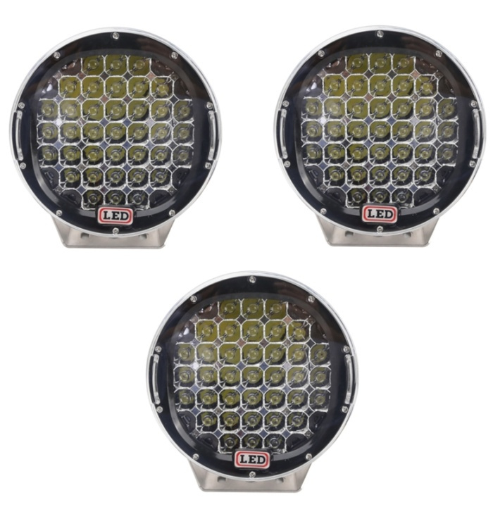 3-pack Cree LED Extraljus 555W, 28305 Lumen, Svart i gruppen BIL / Bil belysning / Ekstra lys hos TP E-commerce Nordic AB (38-89542PKT)
