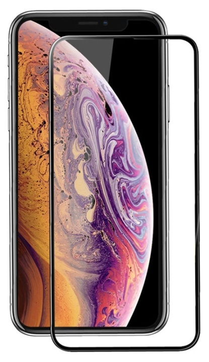 Mr Yes Fuldt dækkende skærmbeskytter i hærdet glas til iPhone 12 Mini, sort i gruppen SMARTPHONES & TABLETS / Mobil Beskyttelse / Apple / iPhone 12 Mini / Skærmbeskyttelse hos TP E-commerce Nordic AB (38-89627)