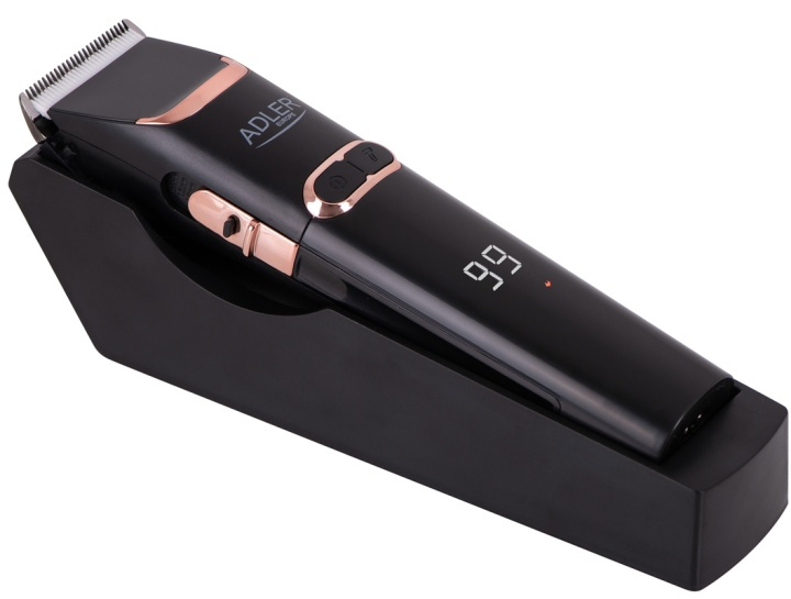 Adler AD 2832 Hårtrimmer med LCD display i gruppen SKØNHED & HELSE / Hår og styling / Barbering og trimning / Hårtrimmere hos TP E-commerce Nordic AB (38-89701)