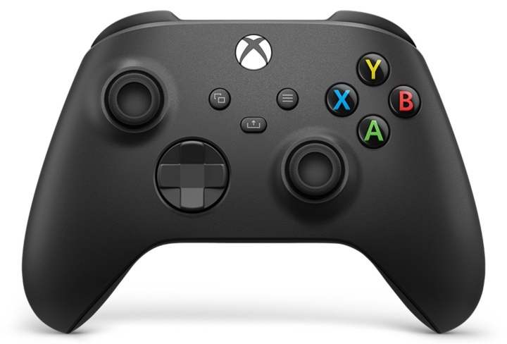 Microsoft trådløs controller til Xbox Series X/S og One, sort i gruppen HJEMMEELEKTRONIK / Spilkonsoller og tilbehør / Xbox Series X / Tilbehør hos TP E-commerce Nordic AB (38-89905)
