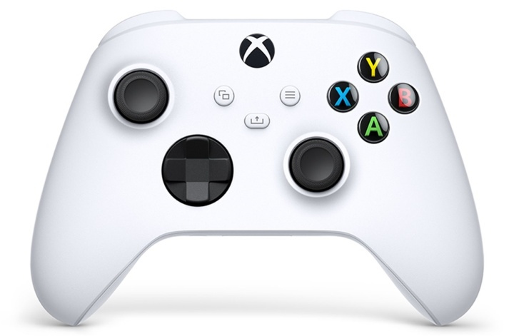 Microsoft trådløs controller til Xbox Series X/S og One, hvid i gruppen HJEMMEELEKTRONIK / Spilkonsoller og tilbehør / Xbox One / Tilbehør hos TP E-commerce Nordic AB (38-89906)