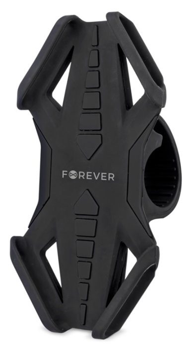 Forever cykelholder til mobiltelefoner (BH-120), sort i gruppen SPORT, FRITID & HOBBY / Sportsudstyr / Cykel tilbehør / Øvrigt cykel tilbehør hos TP E-commerce Nordic AB (38-90032)