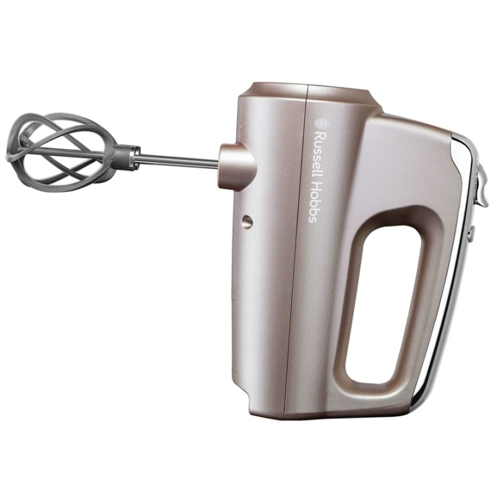 Russell Hobbs Elvisp Swirl Smoky Quartz i gruppen HJEM, HUS & HAVE / Husholdningsapparater / Foodprocessor og køkkenassistenter / Håndmixer hos TP E-commerce Nordic AB (38-90183)