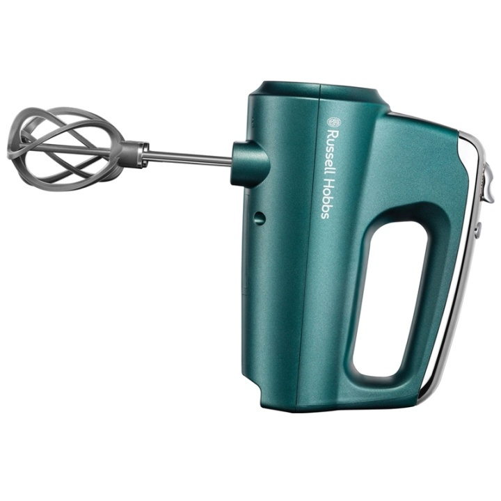 Russell Hobbs Elvisp Swirl Turquoise i gruppen HJEM, HUS & HAVE / Husholdningsapparater / Foodprocessor og køkkenassistenter / Håndmixer hos TP E-commerce Nordic AB (38-90184)