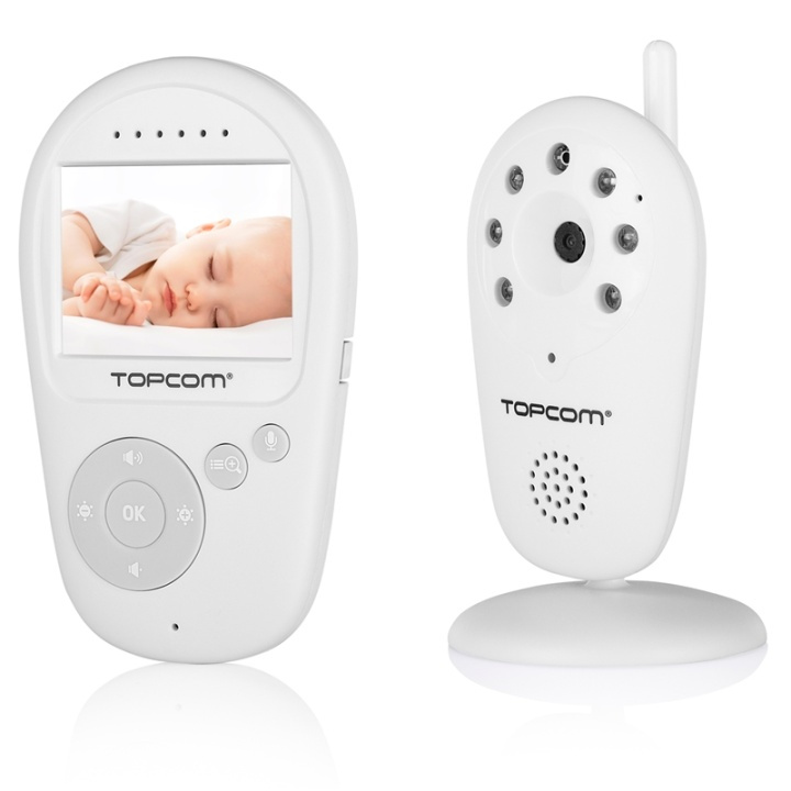 Topcom Digital Baby Video Monitor KS i gruppen LEGETØJ, BØRN & BABY / Børns sikkerhed / Babyalarmer hos TP E-commerce Nordic AB (38-90437)