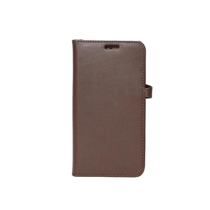 BUFFALO Wallet Læder iPhone 12/12 Pro Brun i gruppen SMARTPHONES & TABLETS / Mobil Beskyttelse / Apple / iPhone 12 / Cover hos TP E-commerce Nordic AB (38-90576)