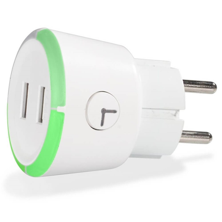 CAPiDi Safety Timer 2x USB 3.4A Vit i gruppen HJEM, HUS & HAVE / Elektricitet & Belysning / Timer hos TP E-commerce Nordic AB (38-90601)