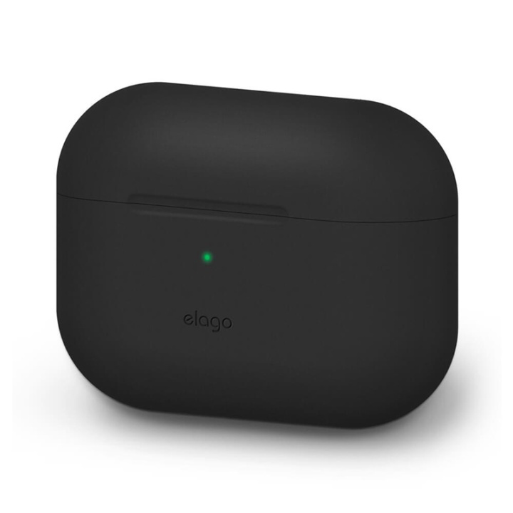 elago Beskyttelsestaske til Airpod Pro Silikone Sort i gruppen HJEMMEELEKTRONIK / Lyd & billede / Hovedtelefoner & Tilbehør / Tilbehør hos TP E-commerce Nordic AB (38-90628)