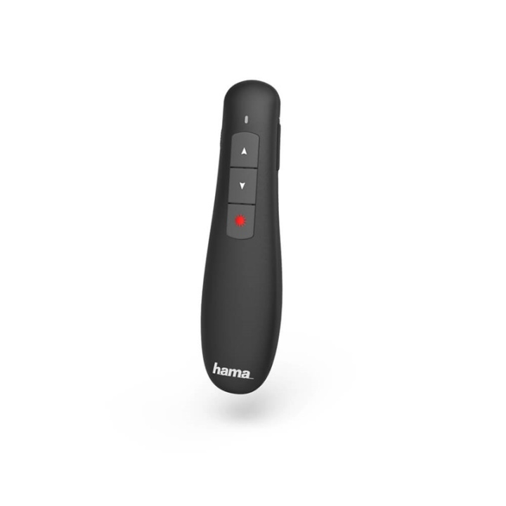Hama Wireless Presenter X-Pointer Svart i gruppen COMPUTERTILBEHØR / Computer Tilbehør / Andet hos TP E-commerce Nordic AB (38-90717)