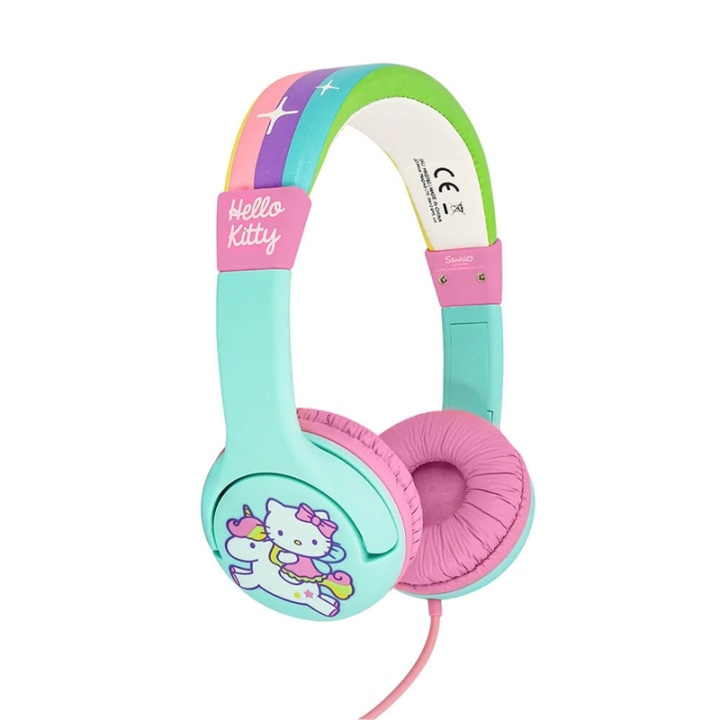 Hello Kitty Høretelefoner On-Ear Junior 85db Hello Kitty Enhjørning i gruppen HJEMMEELEKTRONIK / Lyd & billede / Hovedtelefoner & Tilbehør / Hovedtelefoner hos TP E-commerce Nordic AB (38-90756)