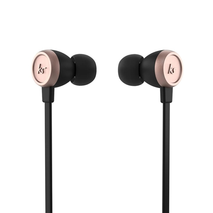 KITSOUND Hovedtelefon Hudson In-Ear Trådløs Rosegold i gruppen HJEMMEELEKTRONIK / Lyd & billede / Hovedtelefoner & Tilbehør / Hovedtelefoner hos TP E-commerce Nordic AB (38-90928)