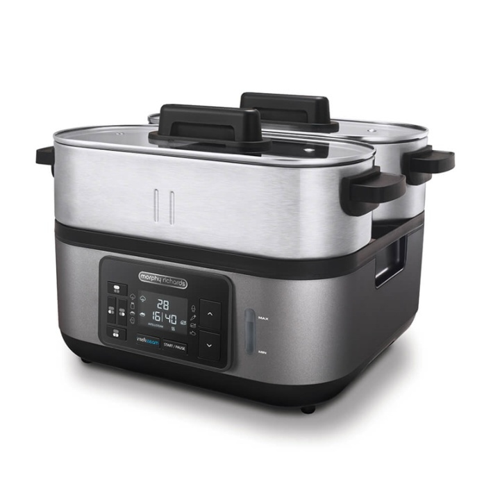 Morphy Richards Dampkoger/Steamer Intellisteam Børstet Stål i gruppen HJEM, HUS & HAVE / Husholdningsapparater / Øvrige husholdningsapparater hos TP E-commerce Nordic AB (38-91001)