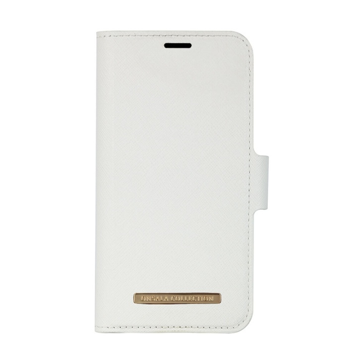 Onsala Wallet iPhone 12 Mini Saffiano White i gruppen SMARTPHONES & TABLETS / Mobil Beskyttelse / Apple / iPhone 12 Mini / Cover hos TP E-commerce Nordic AB (38-91072)