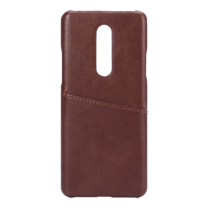 Onsala Mobilcover med Kortrum Oneplus 8 Brun i gruppen SMARTPHONES & TABLETS / Mobil Beskyttelse / OnePlus hos TP E-commerce Nordic AB (38-91086)
