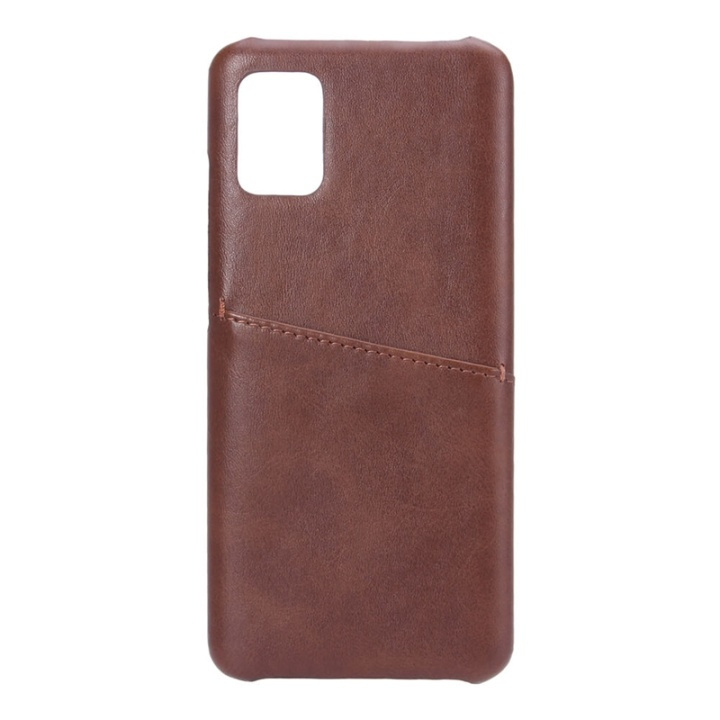 Onsala Mobilcover med Kortrum Samsung A51 Brun i gruppen SMARTPHONES & TABLETS / Mobil Beskyttelse / Samsung hos TP E-commerce Nordic AB (38-91089)