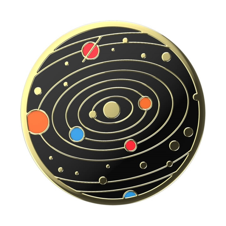 PopSockets PopGrip PREMIUM Enamel Solar flare Black i gruppen SMARTPHONES & TABLETS / Øvrigt tilbehør / Popsockets hos TP E-commerce Nordic AB (38-91192)