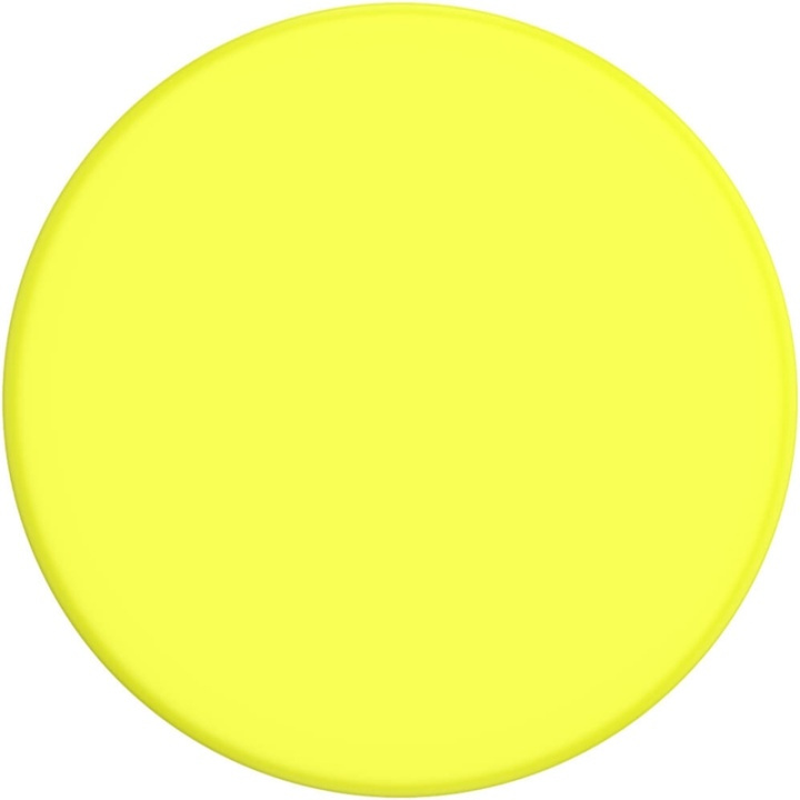 PopSockets Neon Jolt Yellow Avtagbart Grip med Ställfunktion i gruppen SMARTPHONES & TABLETS / Øvrigt tilbehør / Popsockets hos TP E-commerce Nordic AB (38-91216)