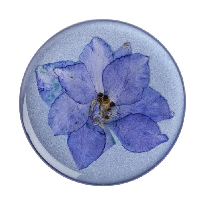 PopSockets PopGrip PREMIUM Pressed Flower Larkspur i gruppen SMARTPHONES & TABLETS / Øvrigt tilbehør / Popsockets hos TP E-commerce Nordic AB (38-91232)