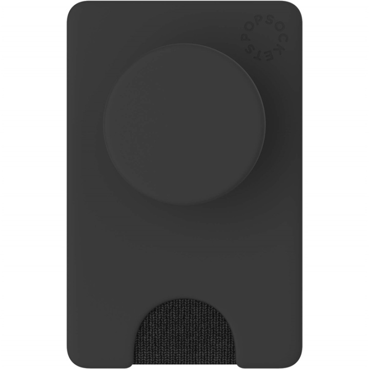 PopSockets Wallet Black Aftagelig Mobil Wallet PopWallet+ i gruppen SMARTPHONES & TABLETS / Øvrigt tilbehør / PopWallet hos TP E-commerce Nordic AB (38-91255)