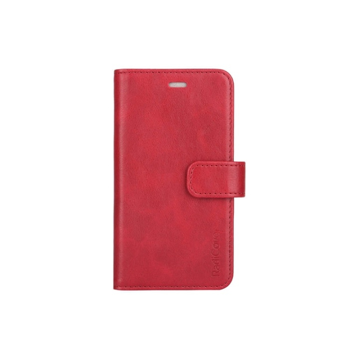 RADICOVER Strålingsbeskyttende Wallet PU iPhone 6/7/8/SE2020/22 Flipcover RFID Rød i gruppen SMARTPHONES & TABLETS / Mobil Beskyttelse / Apple / iPhone 6/6S / Cover hos TP E-commerce Nordic AB (38-91297)