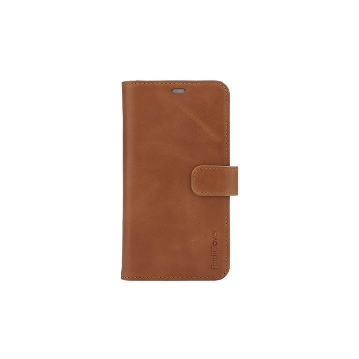 Radicover Strålingsbeskyttende Wallet Læder iPhone 11 2in1 Exclusive RFID Brun i gruppen SMARTPHONES & TABLETS / Mobil Beskyttelse / Apple / iPhone 11 / Cover hos TP E-commerce Nordic AB (38-91308)