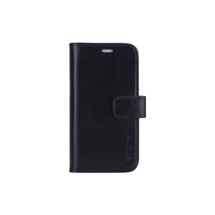 RADICOVER Strålingsbeskyttende Wallet Læder iPhone 12 Mini 2in1 Exclusive RFID Sort i gruppen SMARTPHONES & TABLETS / Mobil Beskyttelse / Apple / iPhone 12 Mini / Cover hos TP E-commerce Nordic AB (38-91315)