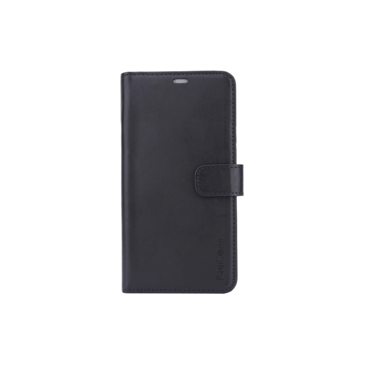 RADICOVER Strålingsbeskyttende Wallet Læder iPhone XS MAX Exclusive 2in1 Sort i gruppen SMARTPHONES & TABLETS / Mobil Beskyttelse / Apple / iPhone XS Max / Cover hos TP E-commerce Nordic AB (38-91326)