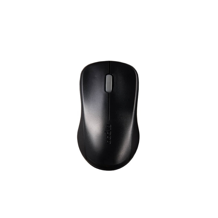 RAPOO Mouse 1620 Wireless 2.4GHz Black i gruppen COMPUTERTILBEHØR / Mus og tastatur / Mus / Ledningsfri hos TP E-commerce Nordic AB (38-91345)