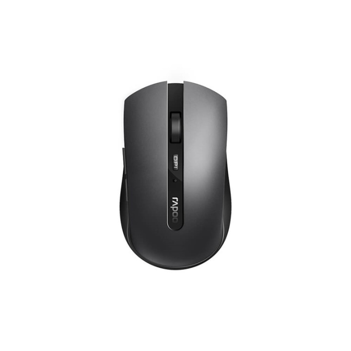 Rapoo Mouse 7200M Wireless Multi-Mode Dark Grey i gruppen COMPUTERTILBEHØR / Mus og tastatur / Mus / Ledningsfri hos TP E-commerce Nordic AB (38-91346)