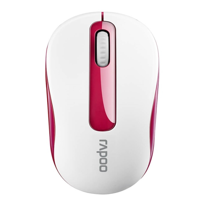 RAPOO Mouse M10 Plus Wireless 2.4GHz Red i gruppen COMPUTERTILBEHØR / Mus og tastatur / Mus / Ledningsfri hos TP E-commerce Nordic AB (38-91349)