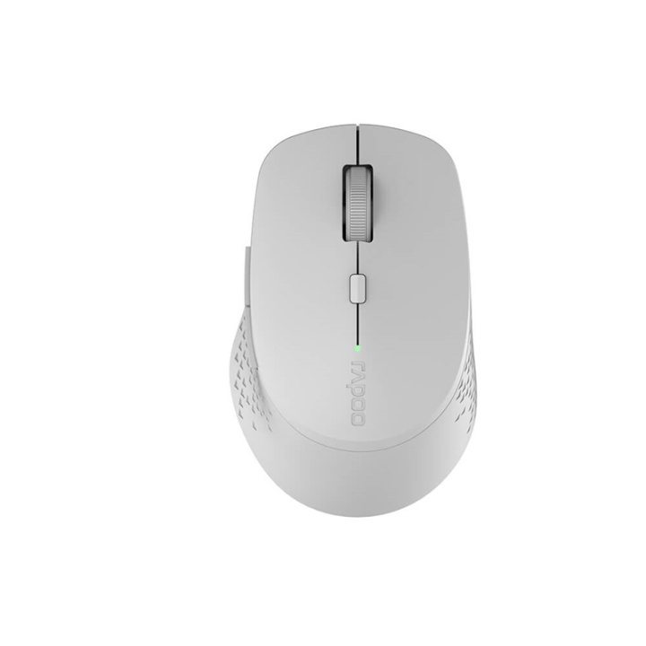 Rapoo Mouse M300 Wireless Multi-Mode Light Grey i gruppen COMPUTERTILBEHØR / Mus og tastatur / Mus / Ledningsfri hos TP E-commerce Nordic AB (38-91360)