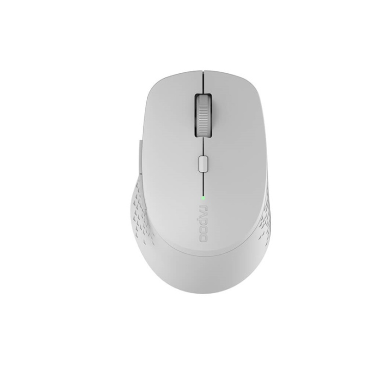 RAPOO Mouse M300 Wireless Multi-Mode Light Grey i gruppen COMPUTERTILBEHØR / Mus og tastatur / Mus / Ledningsfri hos TP E-commerce Nordic AB (38-91360)