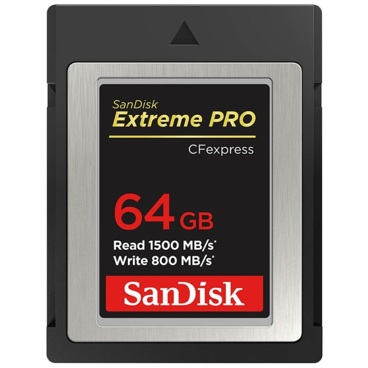 SANDISK Cfexpress Extreme PRO 64GB 1500MB/s 800MB/s i gruppen HJEMMEELEKTRONIK / Lagringsmedier / Hukommelseskort / CFExpress hos TP E-commerce Nordic AB (38-91397)