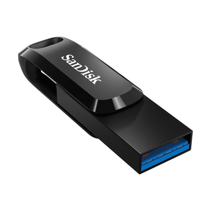 SanDisk USB Dual Drive Go Ultra 256GB, USB-C & USB 3.1 i gruppen HJEMMEELEKTRONIK / Lagringsmedier / USB-flash drev / USB 3.1 hos TP E-commerce Nordic AB (38-91423)