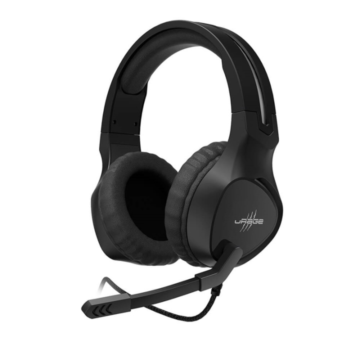 Urage Gaming Headset SoundZ 300 Sort i gruppen COMPUTERTILBEHØR / GAMING / Headset hos TP E-commerce Nordic AB (38-91515)