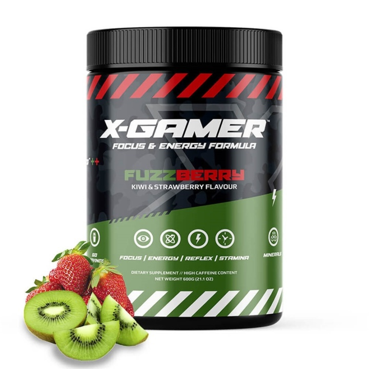 X-GAMER X-Tubz FuzzBerry 600g i gruppen COMPUTERTILBEHØR / GAMING / Energidrikke for gamere hos TP E-commerce Nordic AB (38-91531)