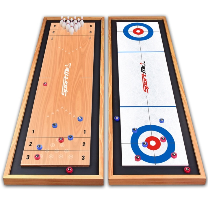 SportMe Shuffleboard 3 i 1 i gruppen LEGETØJ, BØRN & BABY / Legetøj / Brætspil / Familiespil hos TP E-commerce Nordic AB (38-91608)