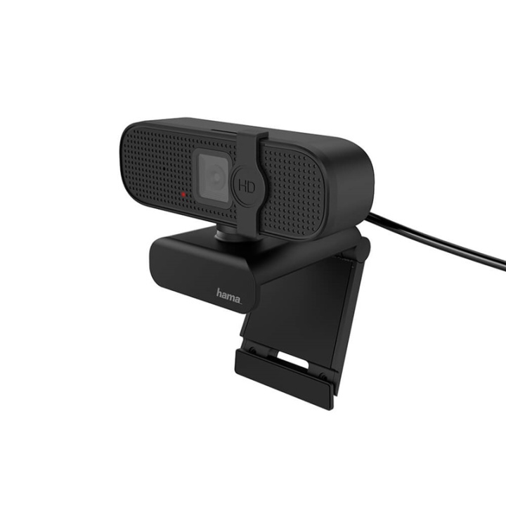 Hama Webbkamera Full HD Spy Protection 16:9 Mono Svart i gruppen COMPUTERTILBEHØR / Computer Tilbehør / Webkameraer hos TP E-commerce Nordic AB (38-91808)