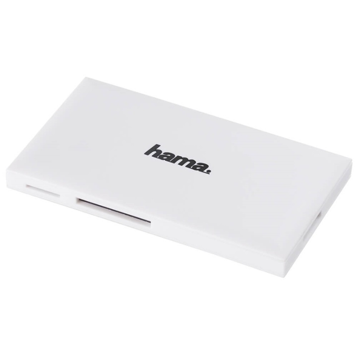 Hama Kortæser USB 3.0 Multi SD/Micro/CF/MS Hvid i gruppen HJEMMEELEKTRONIK / Lagringsmedier / Hukommelseskortlæser hos TP E-commerce Nordic AB (38-91824)