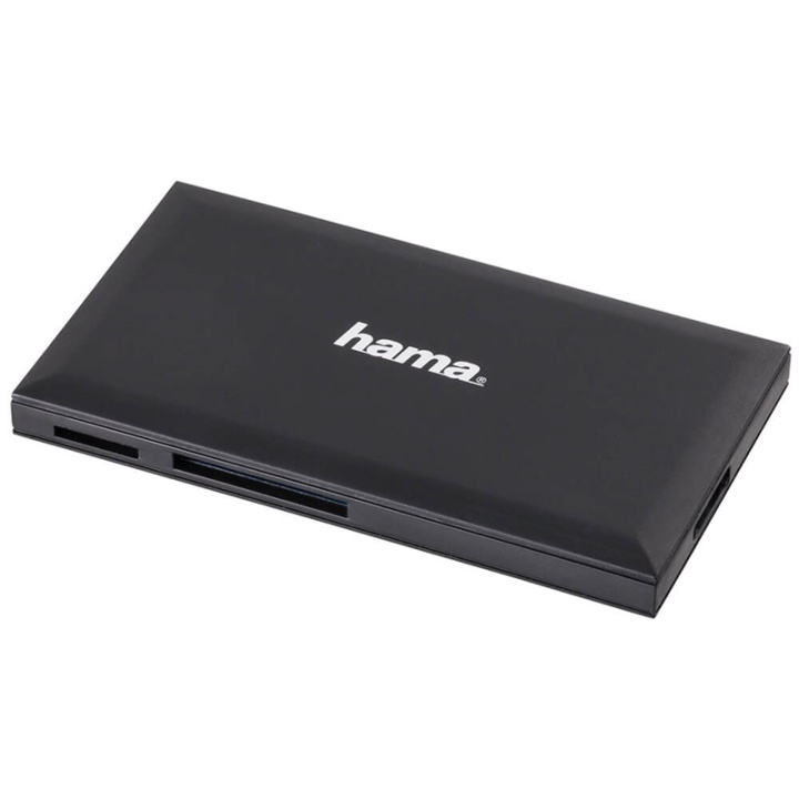 Hama Kortæser USB 3.0 Multi SD/Micro/CF/MS Sort i gruppen HJEMMEELEKTRONIK / Lagringsmedier / Hukommelseskortlæser hos TP E-commerce Nordic AB (38-91825)