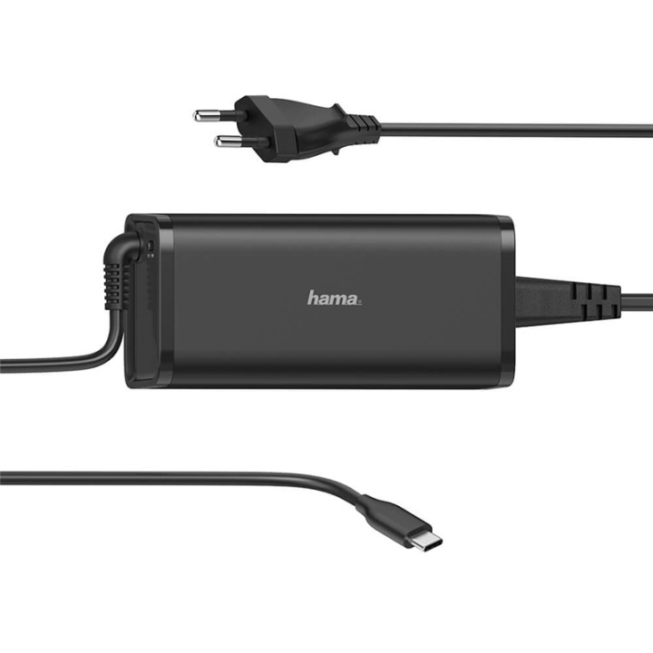 Hama Notebook Strømforsyning USB-C 100-240V 5-20V/92W i gruppen COMPUTERTILBEHØR / Kabler og adaptere / Elkabler hos TP E-commerce Nordic AB (38-91863)